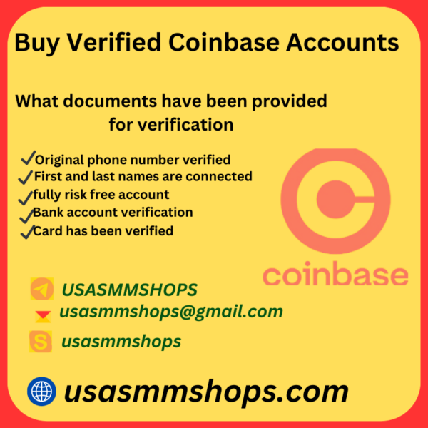 Buy Verified Coinbase Accounts