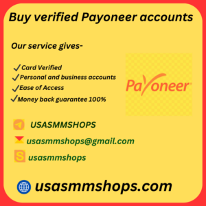 Buy verified Payoneer accounts