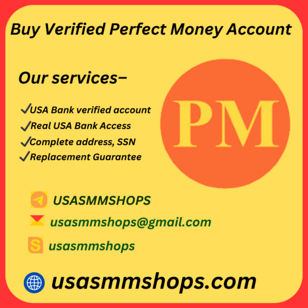 Buy Verified Perfect Money Account